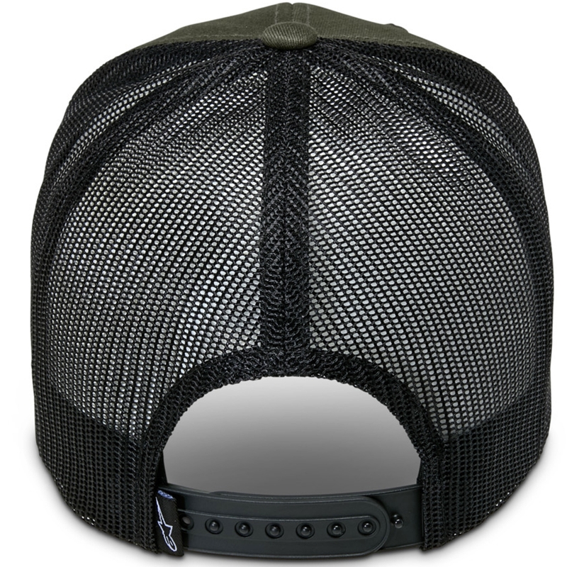 Șapcă Alpinestars Booted verde-negru