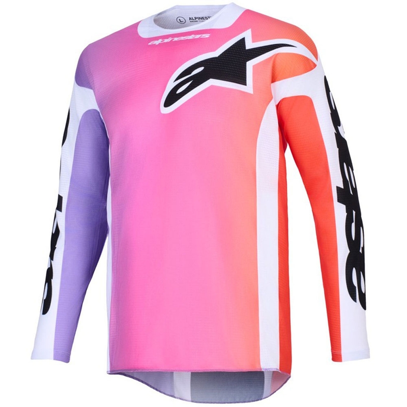 Tricou motocross Alpinestars Racer Air Portl multicolor