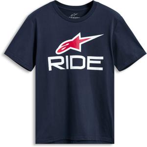 Tricou Alpinestars Ride 4.0 CSF albastru-alb-roșu