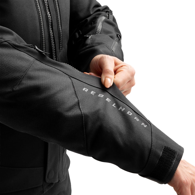 Geacă de motocicletă pentru femei Rebelhorn Hardy 3.0 neagră