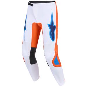 Pantaloni motocross Alpinestars Fluid Grid portocaliu-albastru-alb