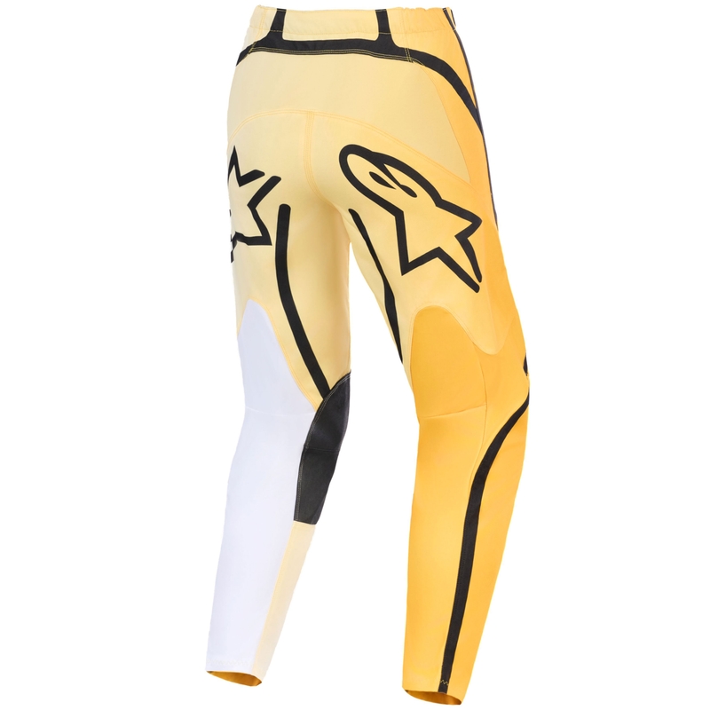 Pantaloni motocross Alpinestars Fluid Apex galben-negru