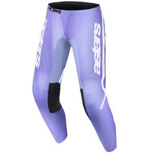 Pantaloni motocross Alpinestars Stella Fluid Apex pentru femei, violet-alb