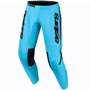 Pantaloni motocross Alpinestars Stella Fluid Apex pentru femei, turcoaz-negru