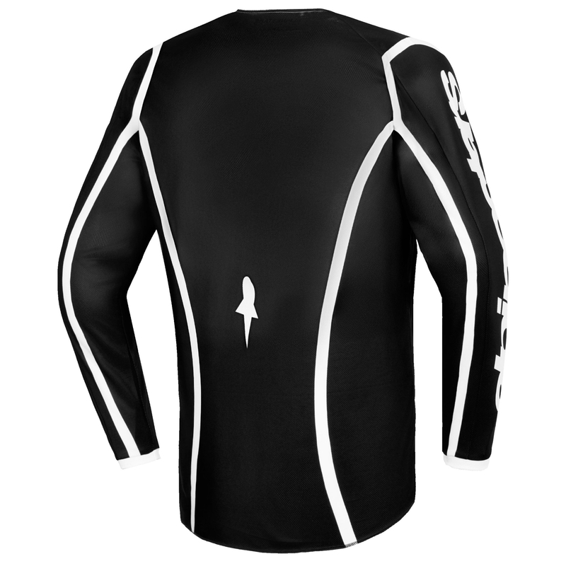 Tricou Motocross Alpinestars Fluid Apex Copii Negru-Gri