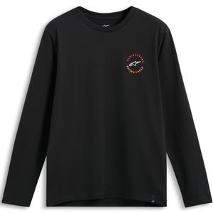 Tricou cu mânecă lungă Alpinestars True CSF negru