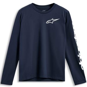 Tricou Alpinestars Trackside CSF cu mânecă lungă, albastru