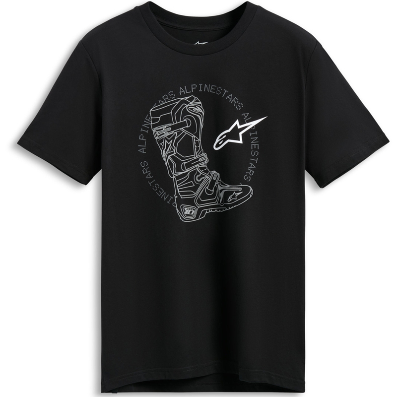 Tricou Alpinestars Tech Boot CSF negru