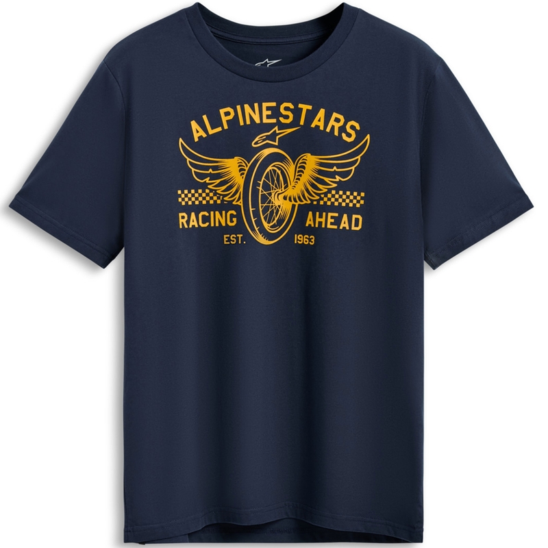 Tricou Alpinestars Heritage Patch CSF albastru