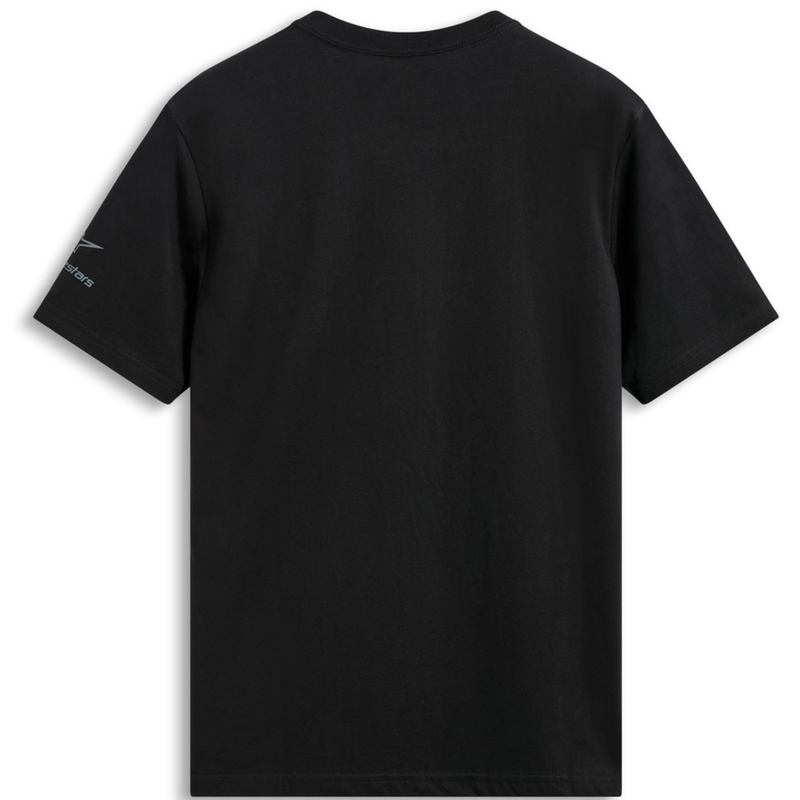 Tricou Alpinestars Global CSF negru-roșu-alb-albastru
