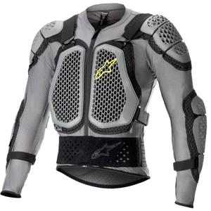 Protecție de corp Alpinestars Bionic Action 2 negru-cenușiu-gri-galben-fluo