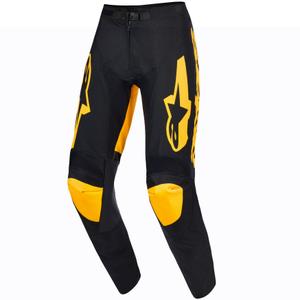 Pantaloni motocross Alpinestars Racer Riway galben-negru