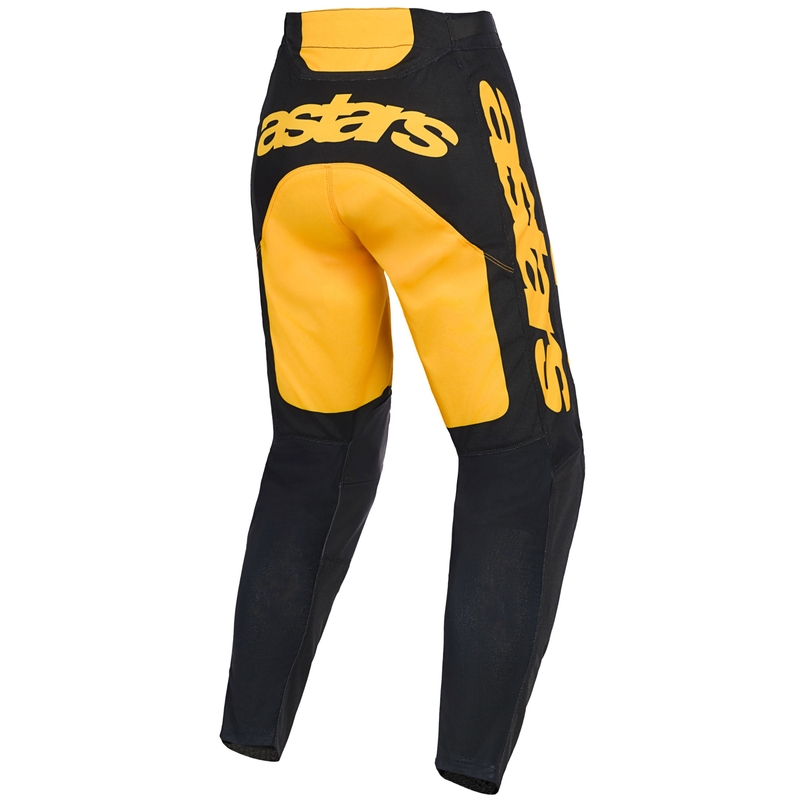 Pantaloni motocross Alpinestars Racer Riway galben-negru