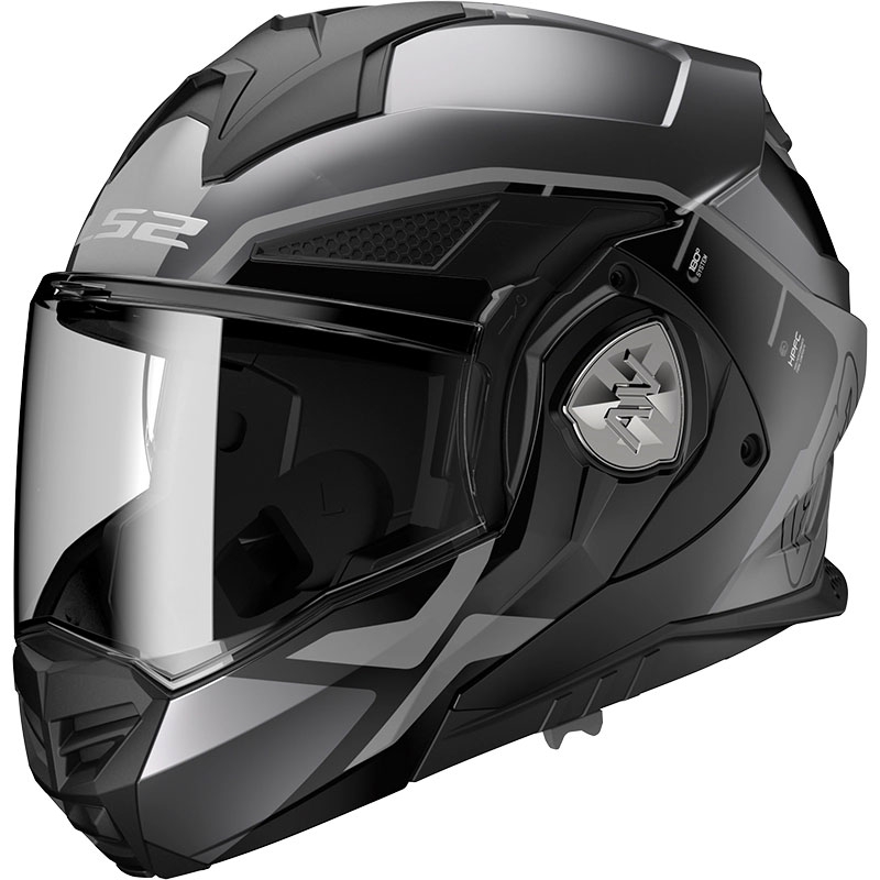 Cască de motocicletă pliabilă LS2 FF901 Advant X Metryk titan
