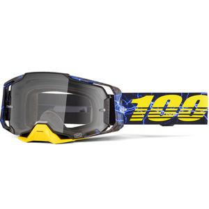 Ochelari de motocross 100% Armega Fury cu plexiglas transparent