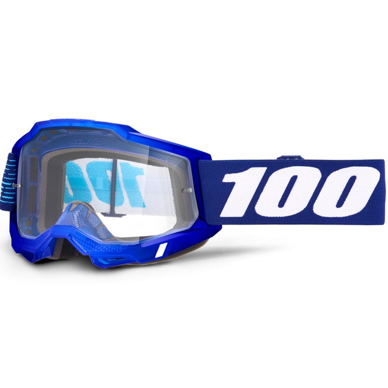 Ochelari de motocross 100% Accuri 2 2028 cu plexiglas transparent