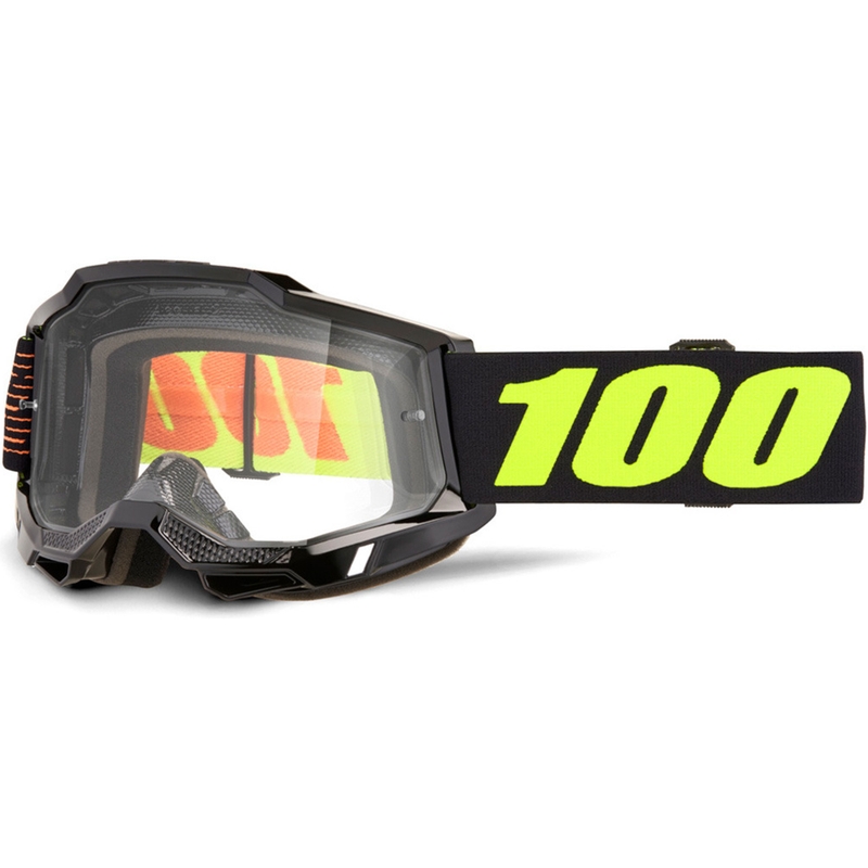 Ochelari de motocross 100% Accuri 2 Fairbanks cu plexiglas transparent