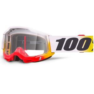 Ochelari de motocross 100% Accuri 2 Samba cu plexiglas transparent