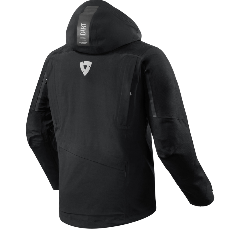 Geacă de motocicletă Revit Component 3 H2O neagră