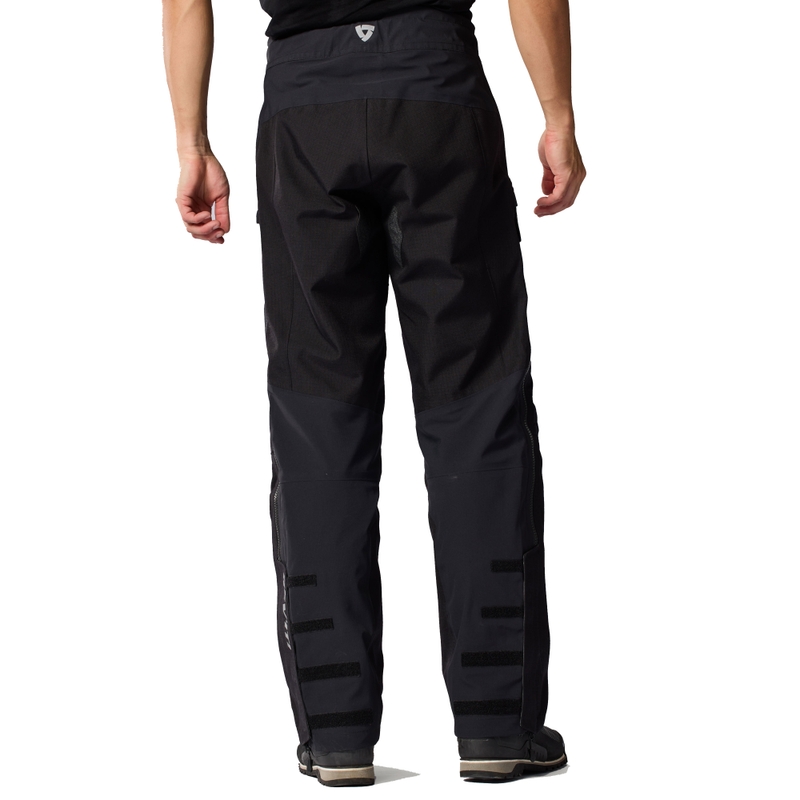 Pantaloni de motocicletă Revit Component 3 H2O negri