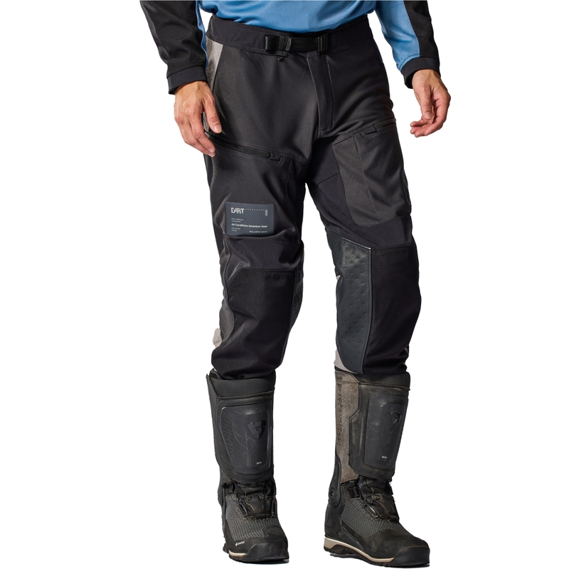 Pantaloni motocicletă Revit Territory 2 cropped antracit-negru