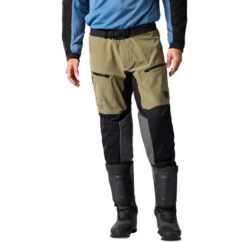 Pantaloni motocicletă Revit Peninsula 2 verde-negru