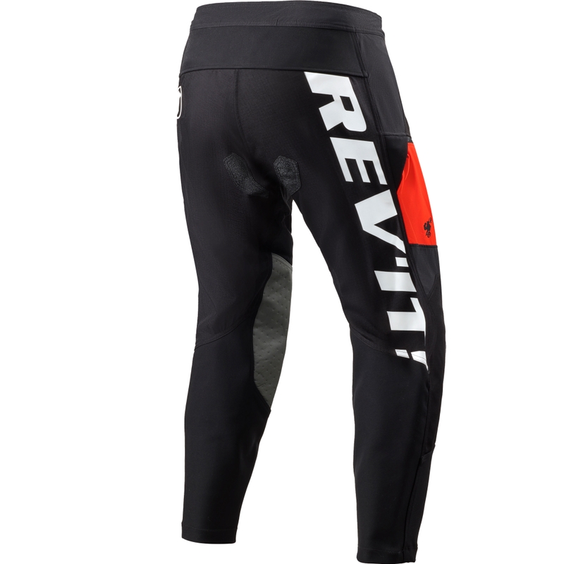 Pantaloni moto Revit Lejano negru-rosu