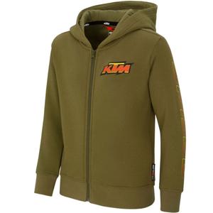 Hanorac KTM Racing pentru copii, kaki