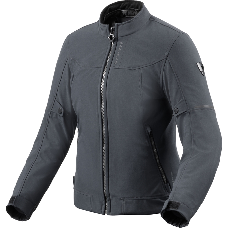 Jachetă de motocicletă Revit Shade 2 H2O pentru femei, albastru închis