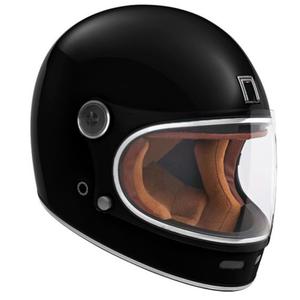 Cască integrală pentru motocicletă NOX PREMIUM Revenge neagră mată