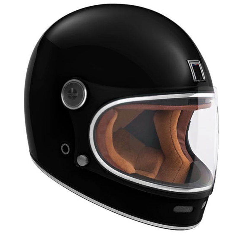 Cască integrală pentru motocicletă NOX PREMIUM Revenge neagră mată