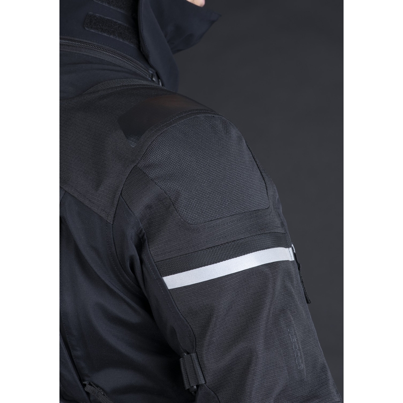 Geacă de motocicletă Oxford Advanced Stormland Dry2Dry™ neagră