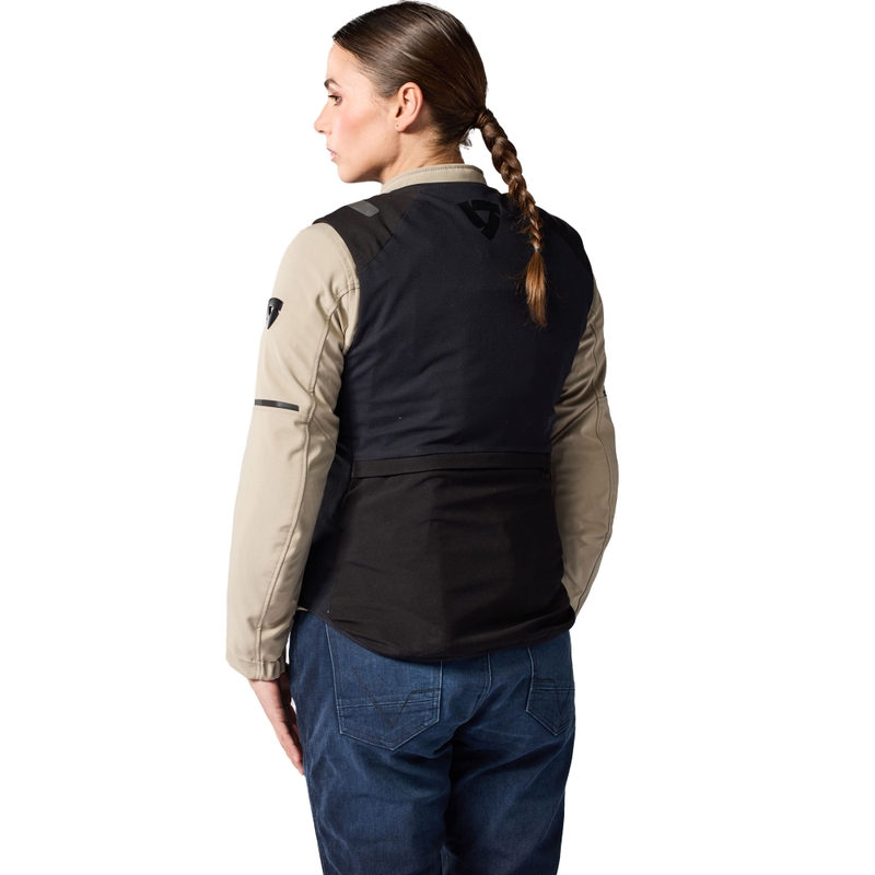 Vestă airbag motocicletă Revit Avertum Street Tech-Air® pentru femei, neagră