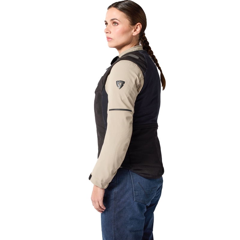 Vestă airbag motocicletă Revit Avertum Street Tech-Air® pentru femei, neagră