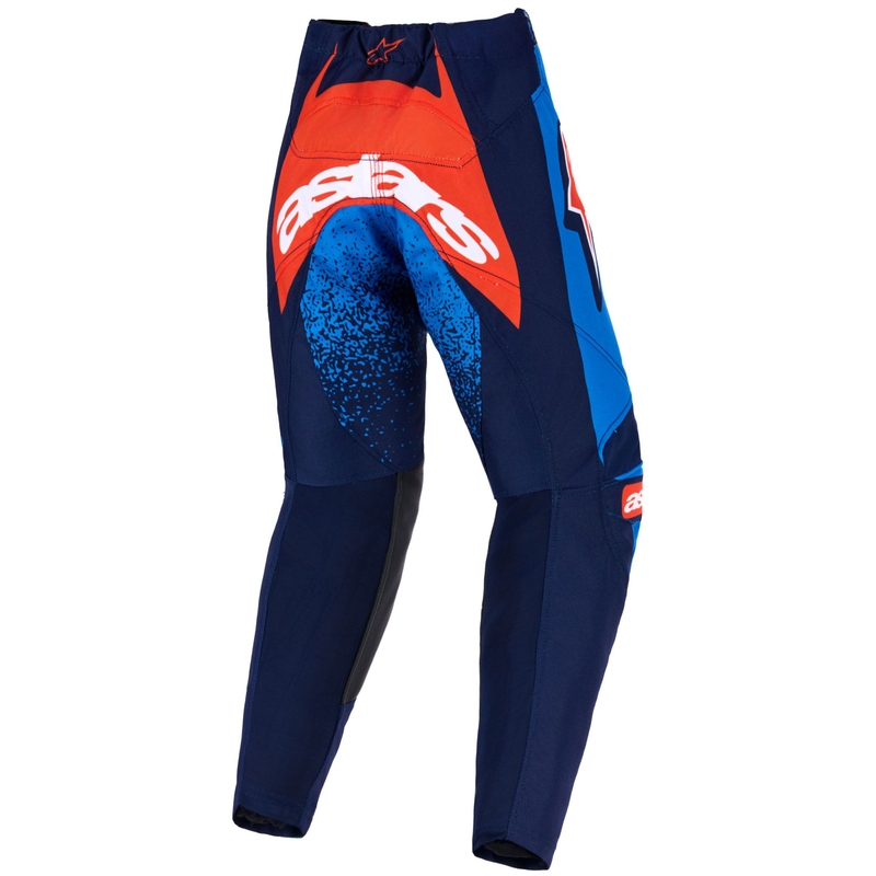 Pantaloni Motocross Alpinestars Racer Nomur Copii Albastru Închis-Portocaliu-Negru