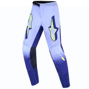 Pantaloni Motocross Alpinestars Supertech Scenz Copii Mov-Galben Fluo