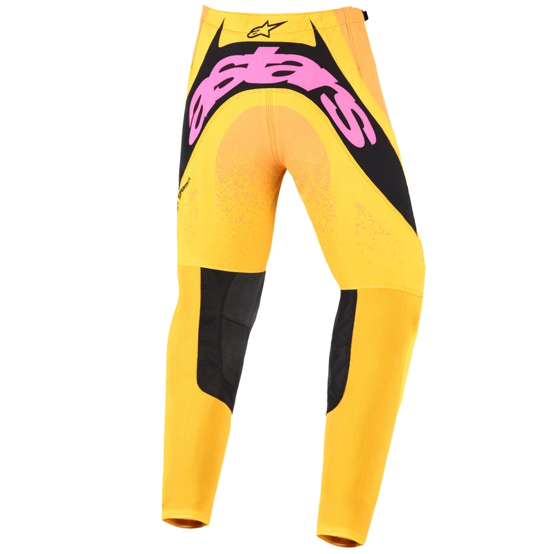 Pantaloni Motocross Alpinestars Techstar Nomur Copii Portocaliu-Galben-Roz