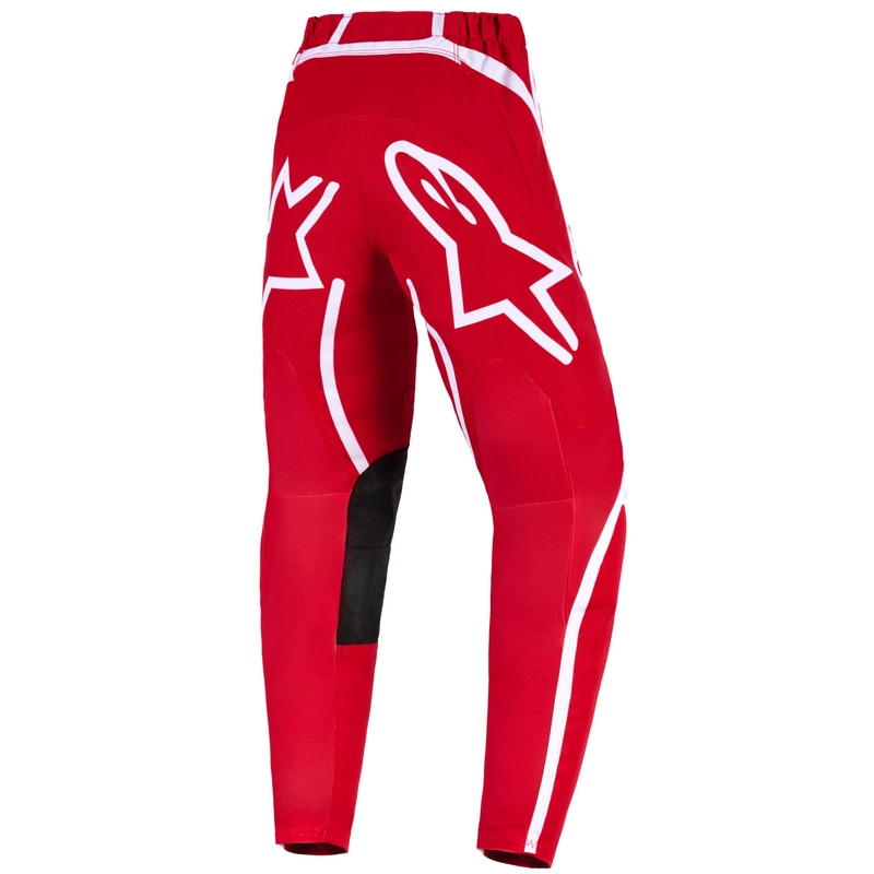 Pantaloni Motocross Alpinestars Fluid Apex Copii Roșu-Alb