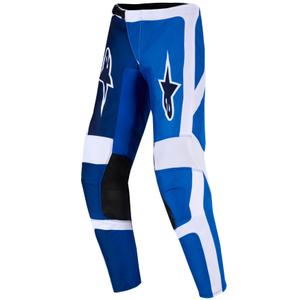 Pantaloni Motocross Alpinestars Fluid Portl Copii Albastru-Alb