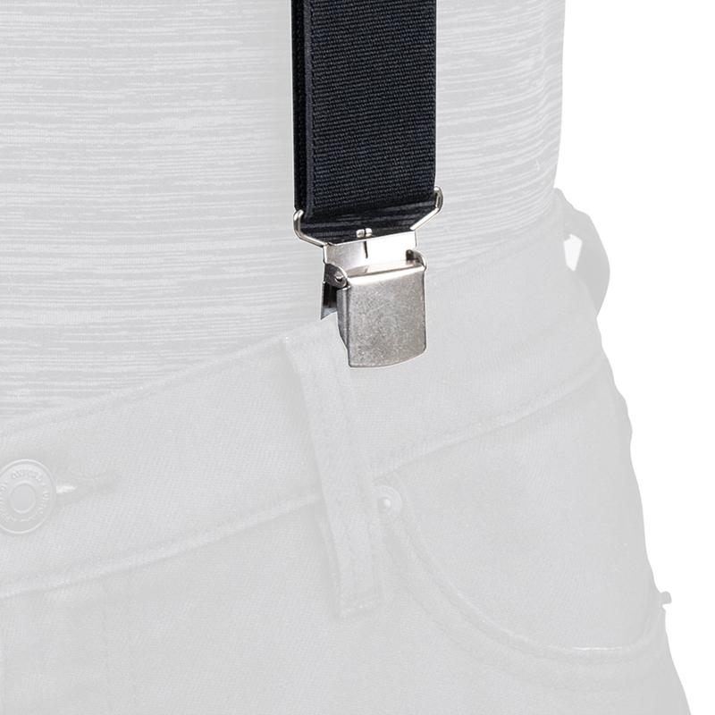 Bretele Oxford Slim negre