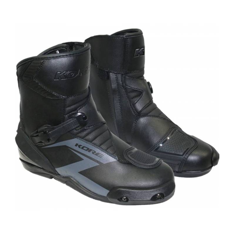 cizme de motocicletă Kore Semi Sport Short 2.0 negru-gri negru