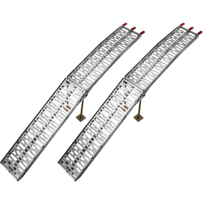 Rampă pliabilă din aluminiu Q-TECH HD 1 pereche