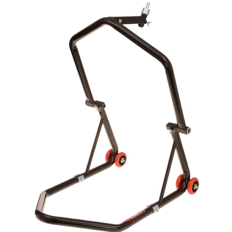 Suport motocicletă Q-TECH față - pentru ochelari/spate negru
