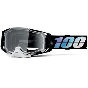 Ochelari de motocross 100% ARMEGA Krisp cu plexiglas transparent