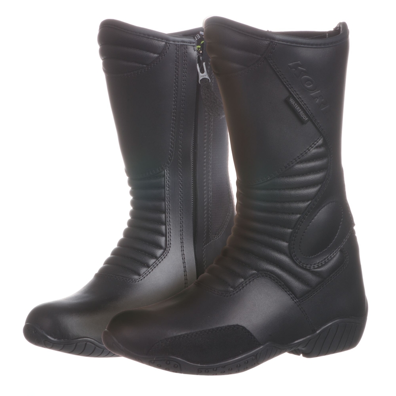 Cizme de motociclete Kore Touring Lady Black pentru femei lichidare
