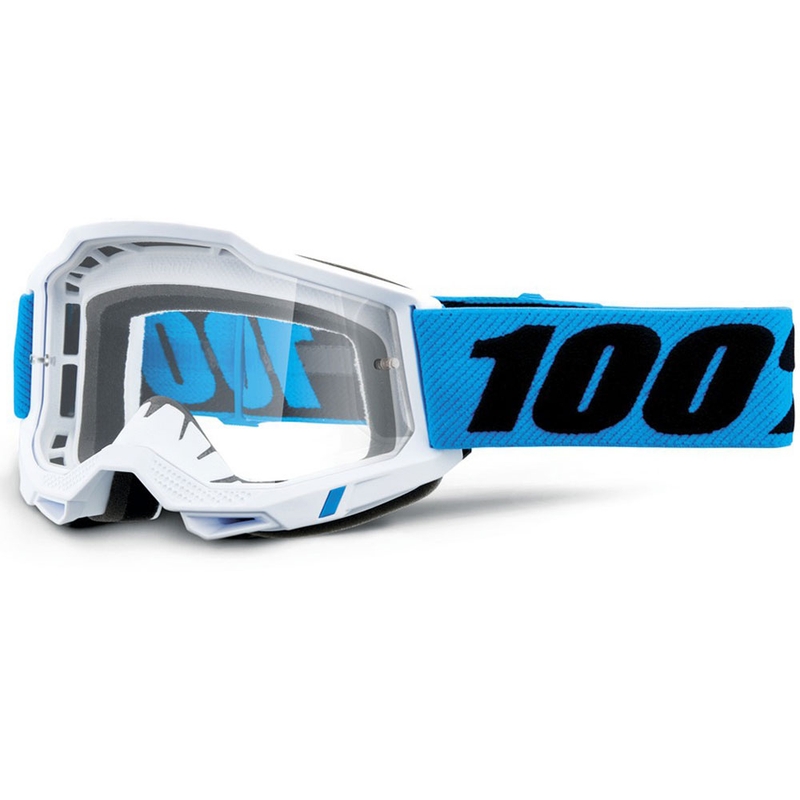 Ochelari de motocross 100% Accuri Novel cu plexiglas transparent