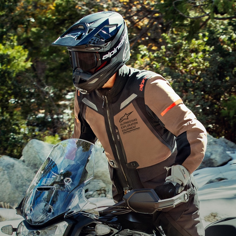 Geacă Alpinestars ST-7 Gore-Tex maro-negru