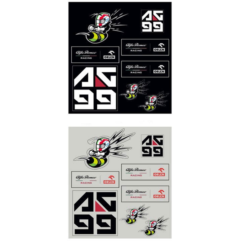Set de autocolante Alfa Romeo Racing F1 Giovinazzi