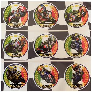 Set de stickere Valentino Rossi
