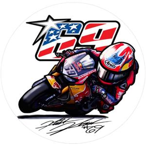 Autocolant Nicky Hayden ART